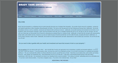 Desktop Screenshot of bradytankenvironmental.com